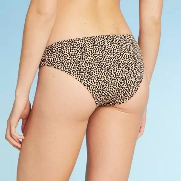 Women's Ribbed Cheeky Bikini Bottom - Picture 4 of 8